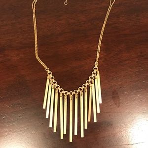 Madewell gold plate necklace